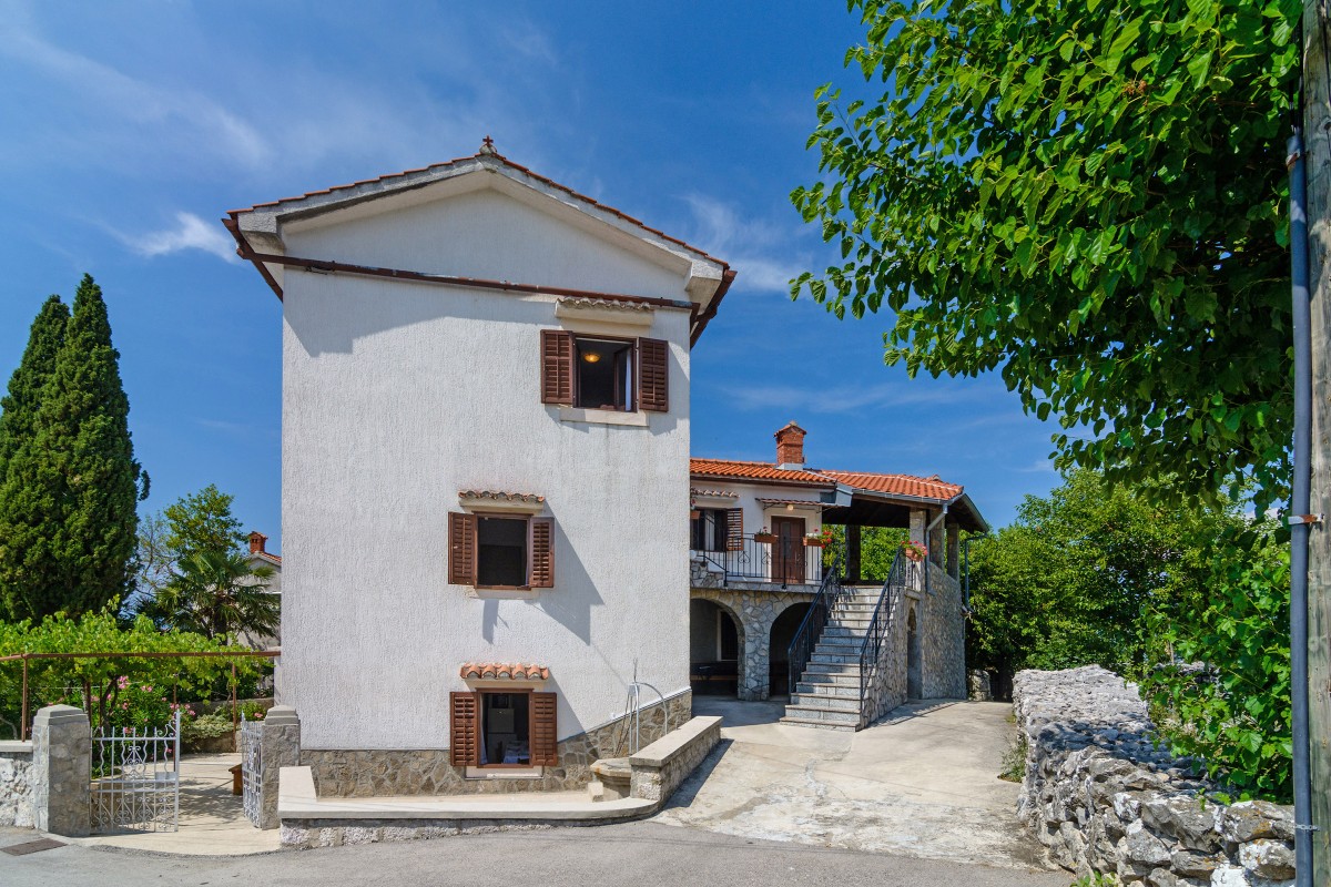 Ferienhaus Klanice mit Meerblick