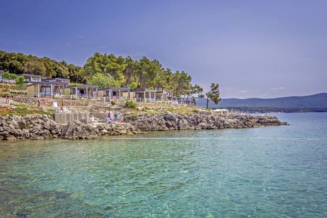 Ferienanlage Krk direkt am Meer